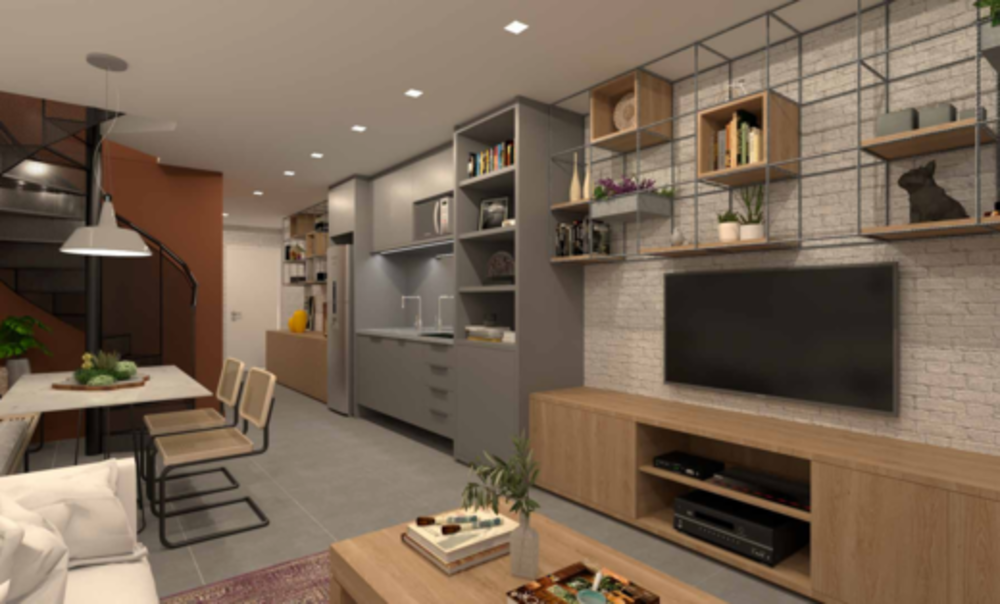 Loft à venda com 1 quarto, 34m² - Foto 9