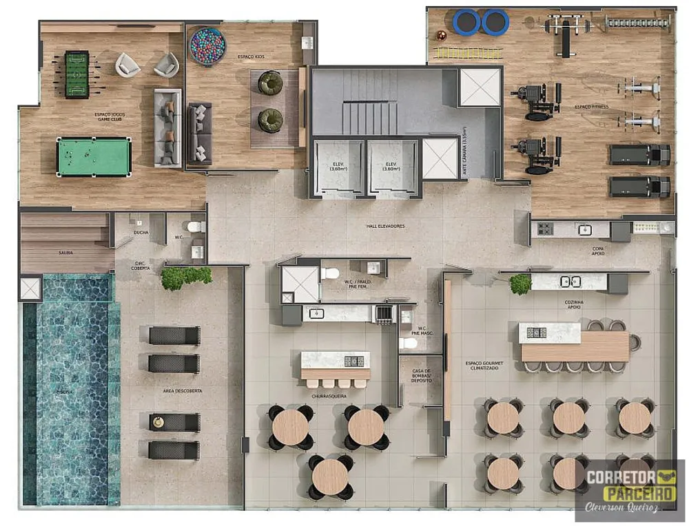 Apartamento, 2 quartos, 72 m² - Foto 4