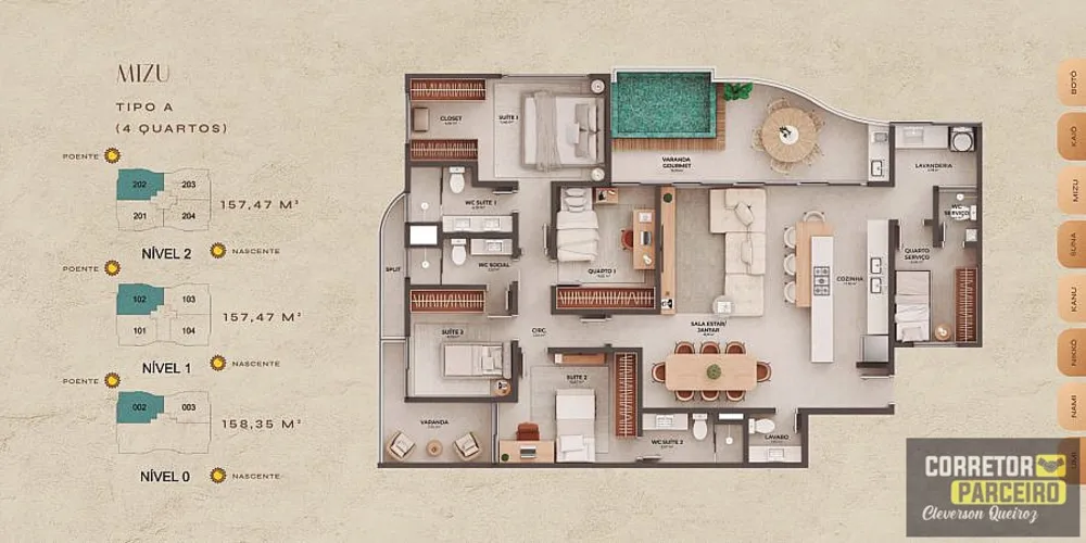 Apartamento, 4 quartos, 143 m² - Foto 7