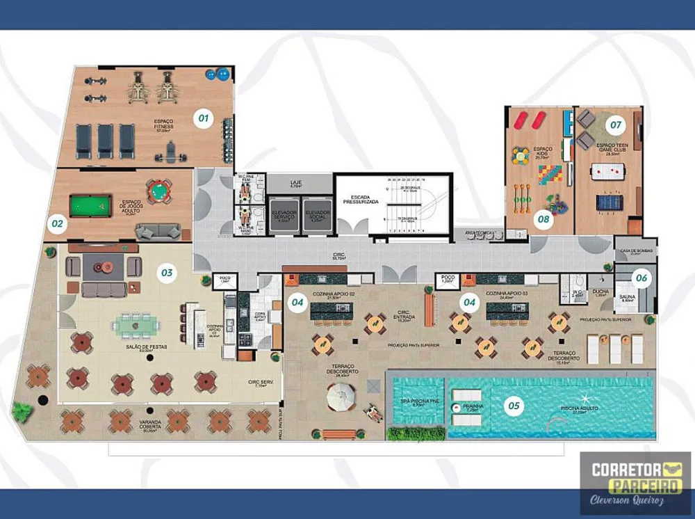 Apartamento, 3 quartos, 134 m² - Foto 1