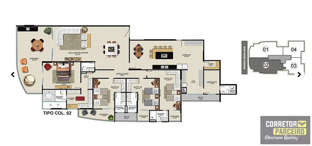 Apartamento, 4 quartos, 326 m² - Foto 6