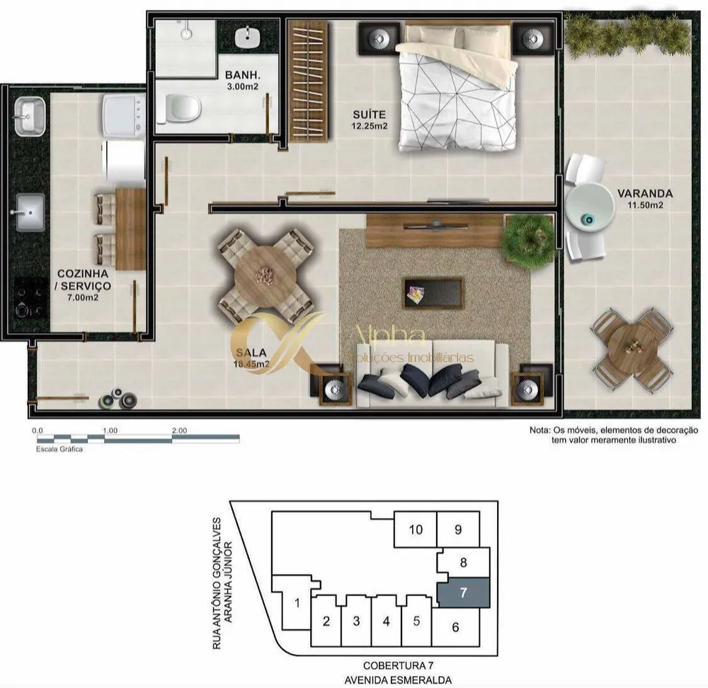 Apartamento, 1 quarto, 55 m² - Foto 13