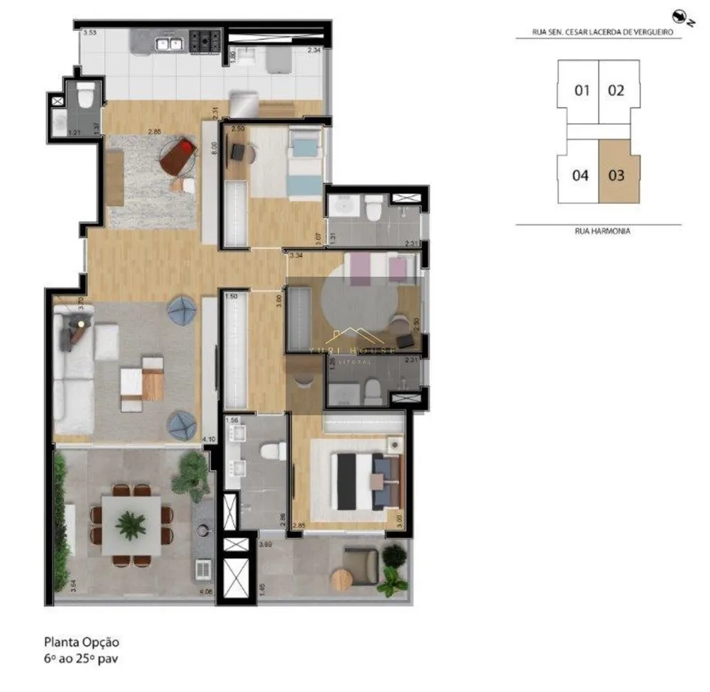 Apartamento, 1 quarto, 25 m² - Foto 8