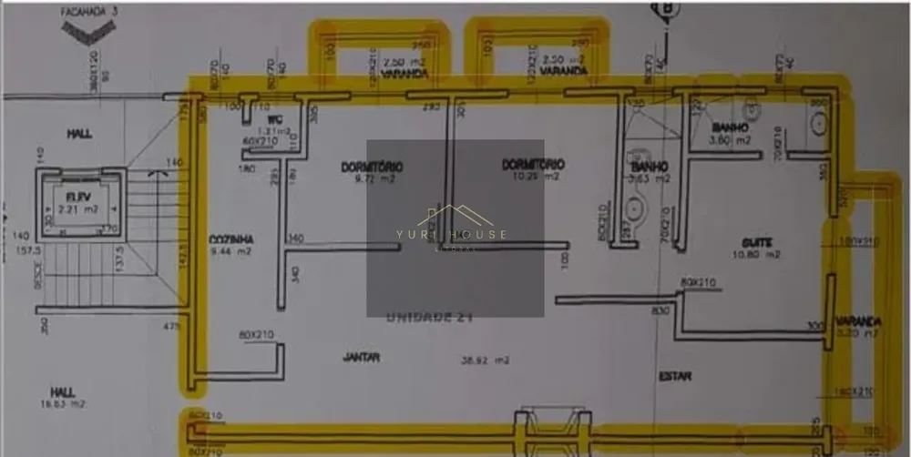 Apartamento, 3 quartos, 125 m² - Foto 3