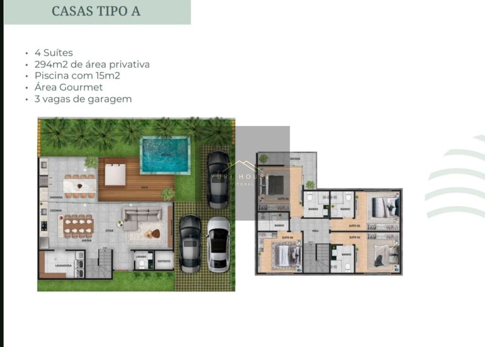 Casa, 4 quartos, 309 m² - Foto 2