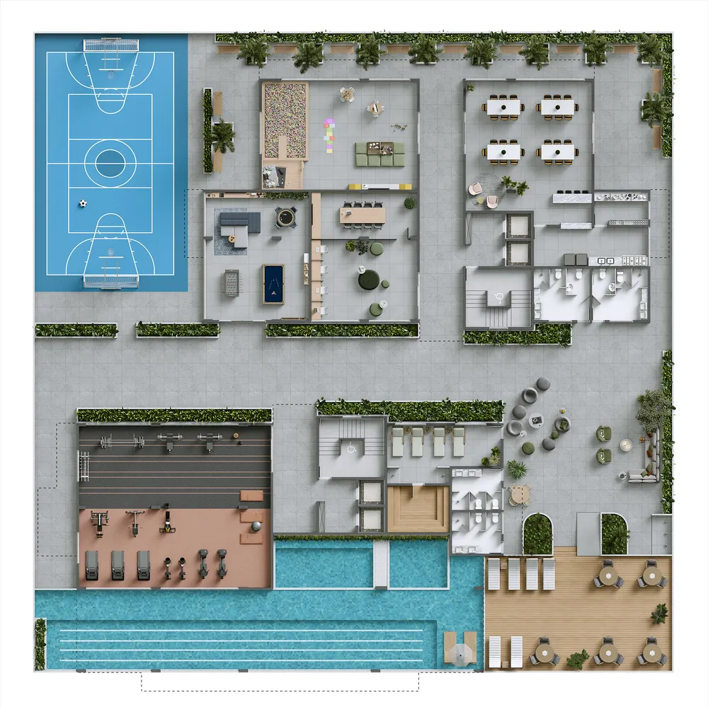 Apartamento, 2 quartos, 69 m² - Foto 2