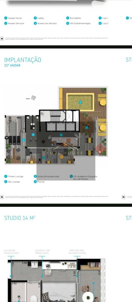 Apartamento, 1 quarto, 16 m² - Foto 2