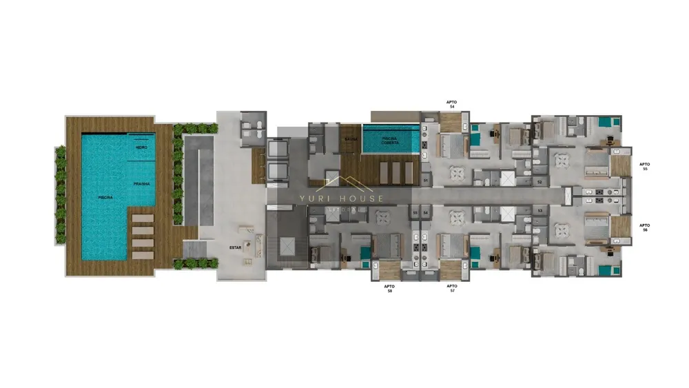 Apartamento, 2 quartos, 56 m² - Foto 4