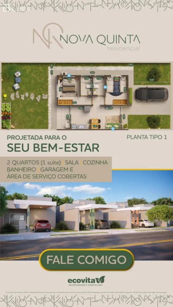 Casa de Condomínio, 2 quartos - Foto 3