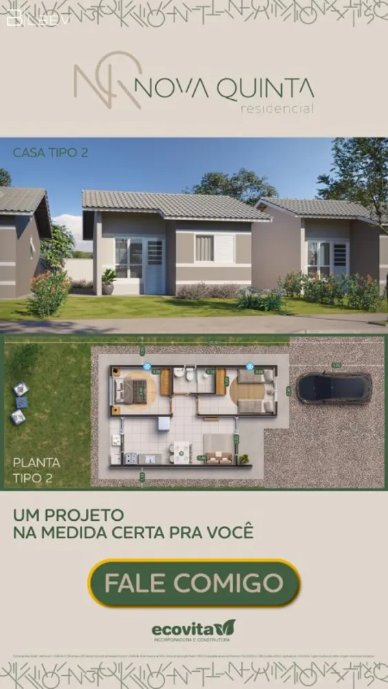 Casa de Condomínio, 2 quartos - Foto 4