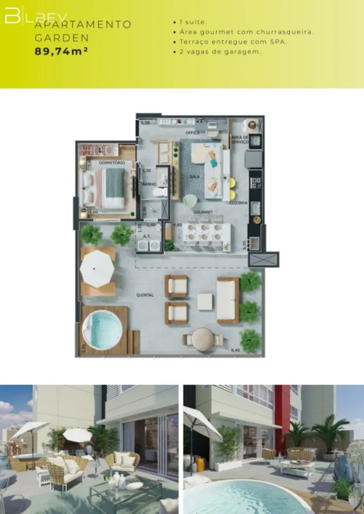 Apartamento, 2 quartos, 70 m² - Foto 5