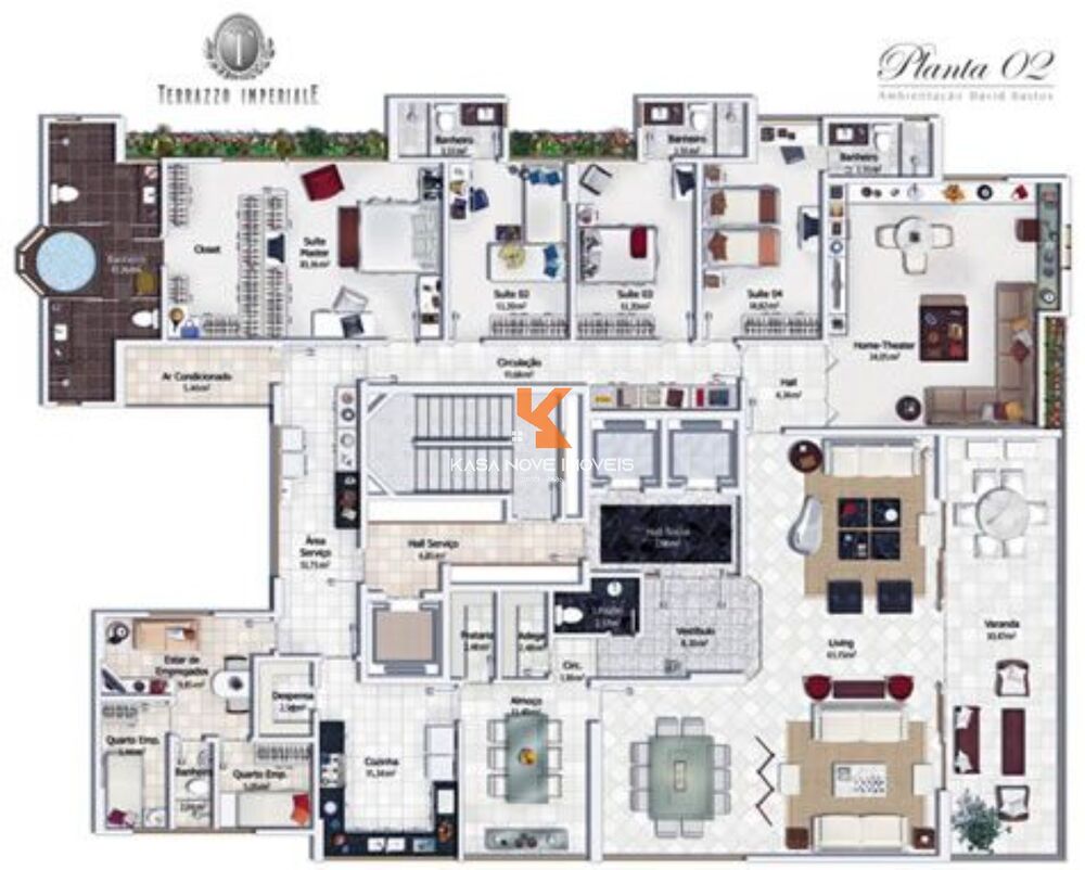 Apartamento, 4 quartos, 386 m² - Foto 16