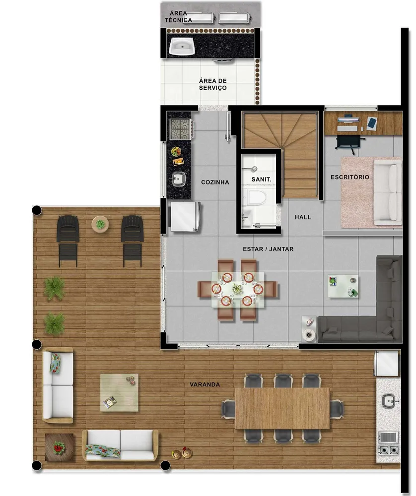 Casa de Condomínio, 2 quartos - Foto 10