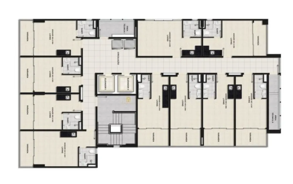 Apartamento, 1 quarto, 24 m² - Foto 8