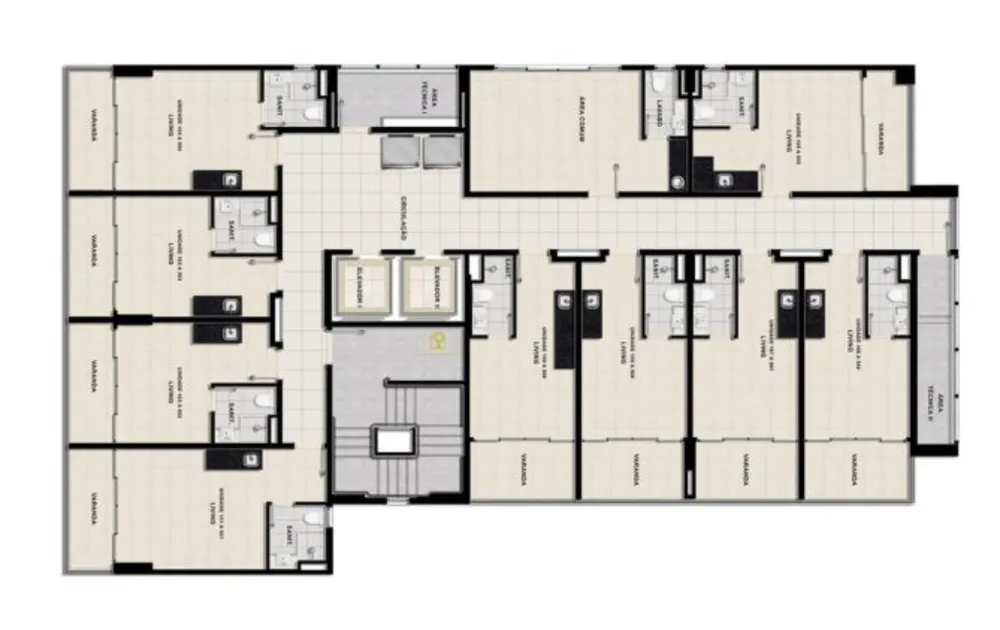 Apartamento, 1 quarto, 24 m² - Foto 7