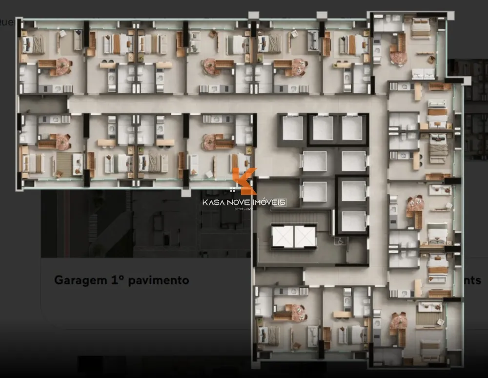 Apartamento, 1 quarto, 35 m² - Foto 11