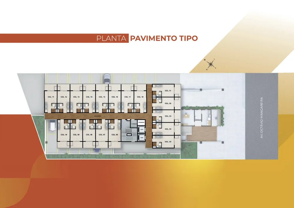 Apartamento, 1 quarto, 19 m² - Foto 9