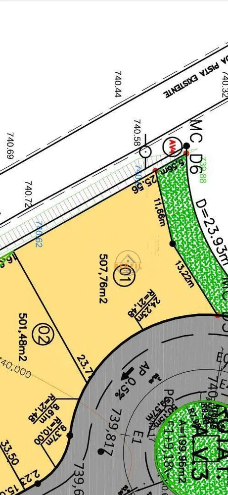 Loteamento e Condomínio, 507 m² - Foto 7