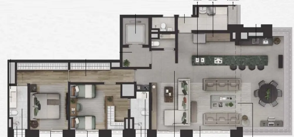 Apartamento, 3 quartos, 348 m² - Foto 12