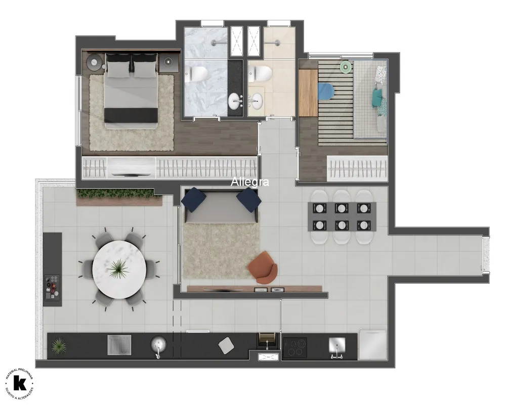 Apartamento, 2 quartos, 73 m² - Foto 20