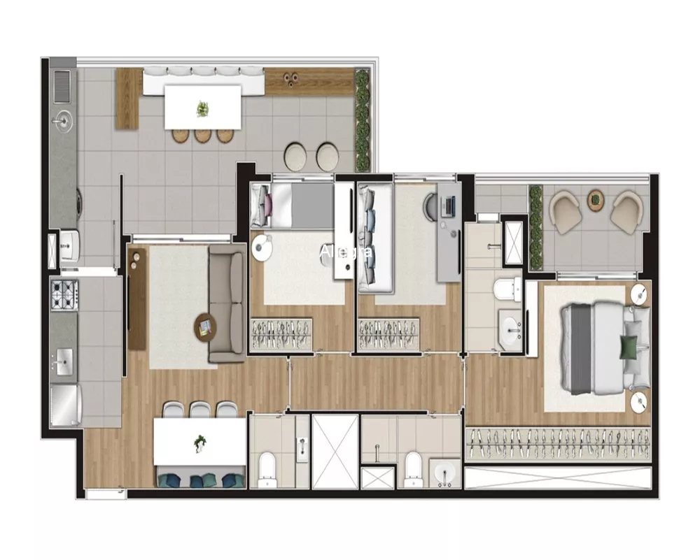 Apartamento, 4 quartos, 153 m² - Foto 13
