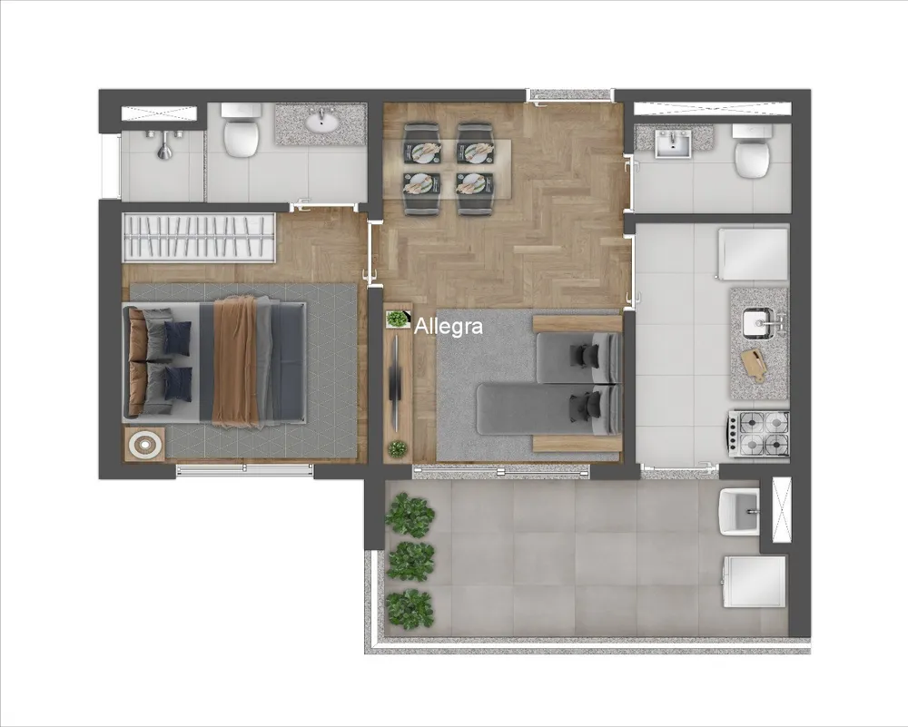 Apartamento, 1 quarto, 31 m² - Foto 16