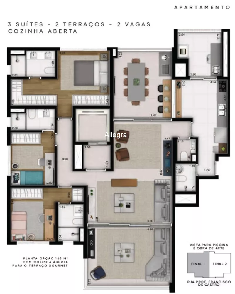 Apartamento, 3 quartos, 165 m² - Foto 9