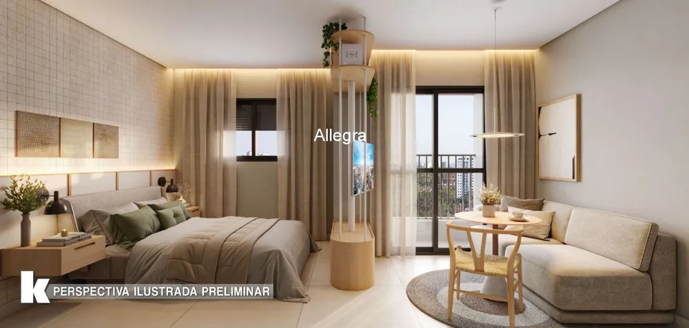 Apartamento, 1 quarto, 29 m² - Foto 1