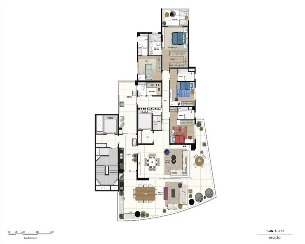 Apartamento, 4 quartos, 254 m² - Foto 20