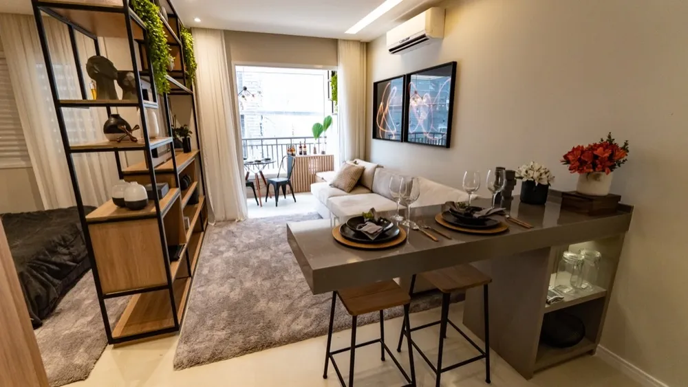 Apartamento, 1 quarto, 33 m² - Foto 1