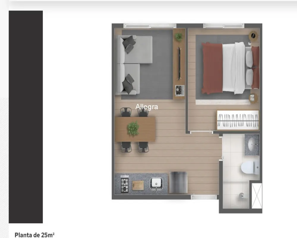 Apartamento, 1 quarto, 26 m² - Foto 20