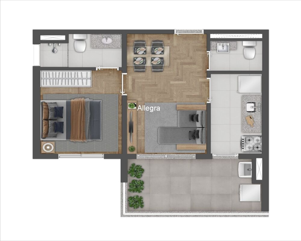 Apartamento, 1 quarto, 40 m² - Foto 24