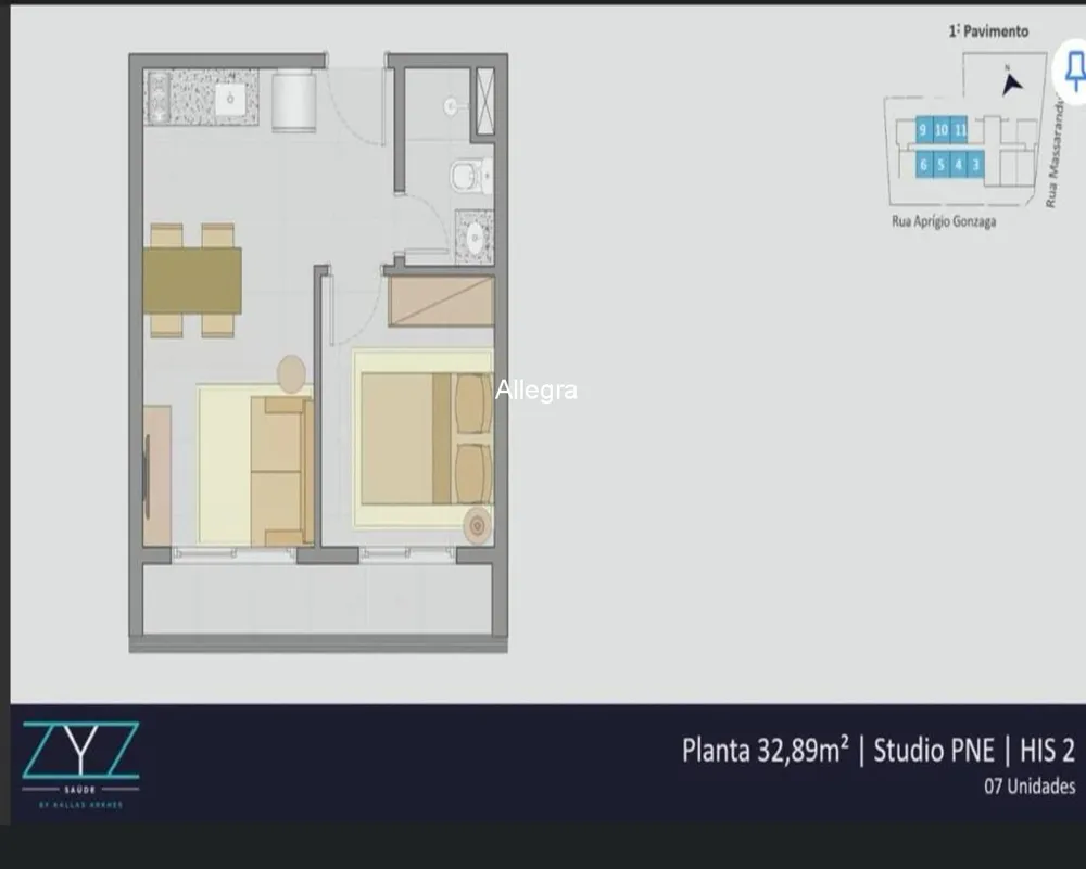 Kitnet-Studio, 42 m² - Foto 13