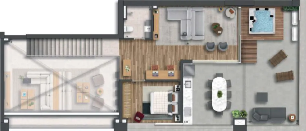 Loft, 137 m² - Foto 9