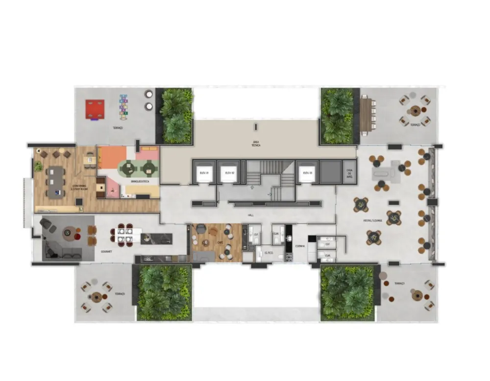 Apartamento, 3 quartos, 93 m² - Foto 2