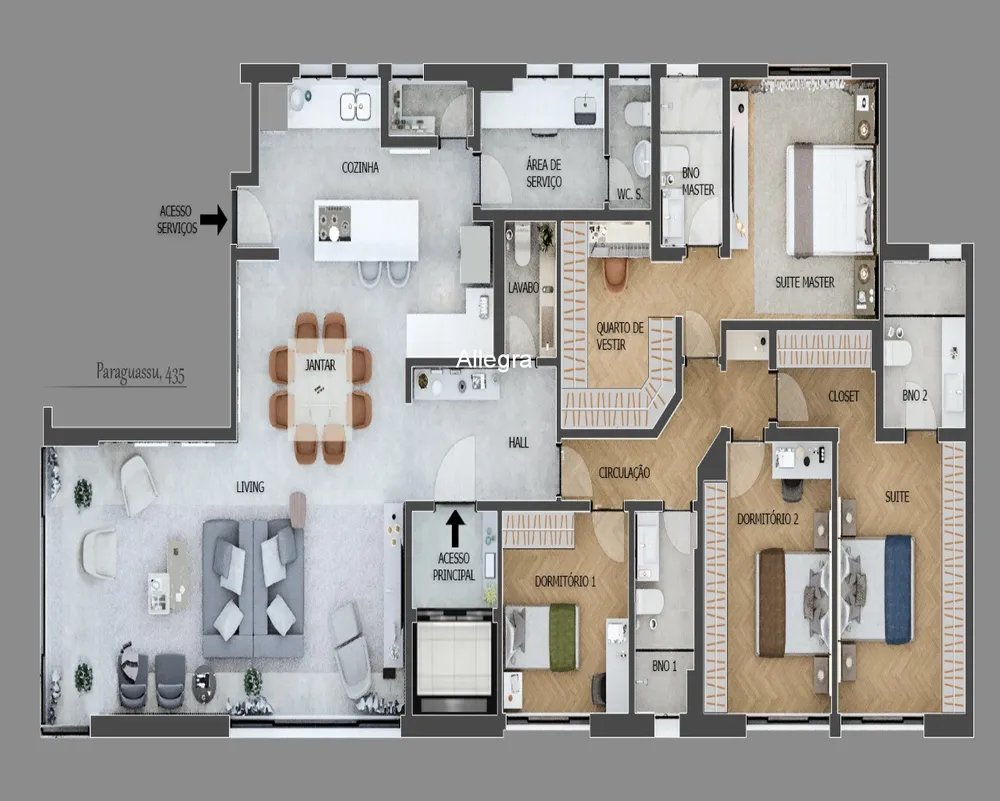 Apartamento, 4 quartos, 172 m² - Foto 10