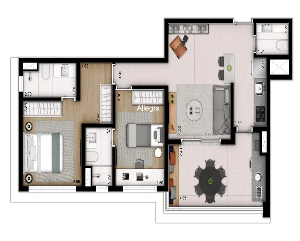Apartamento, 3 quartos, 81 m² - Foto 12