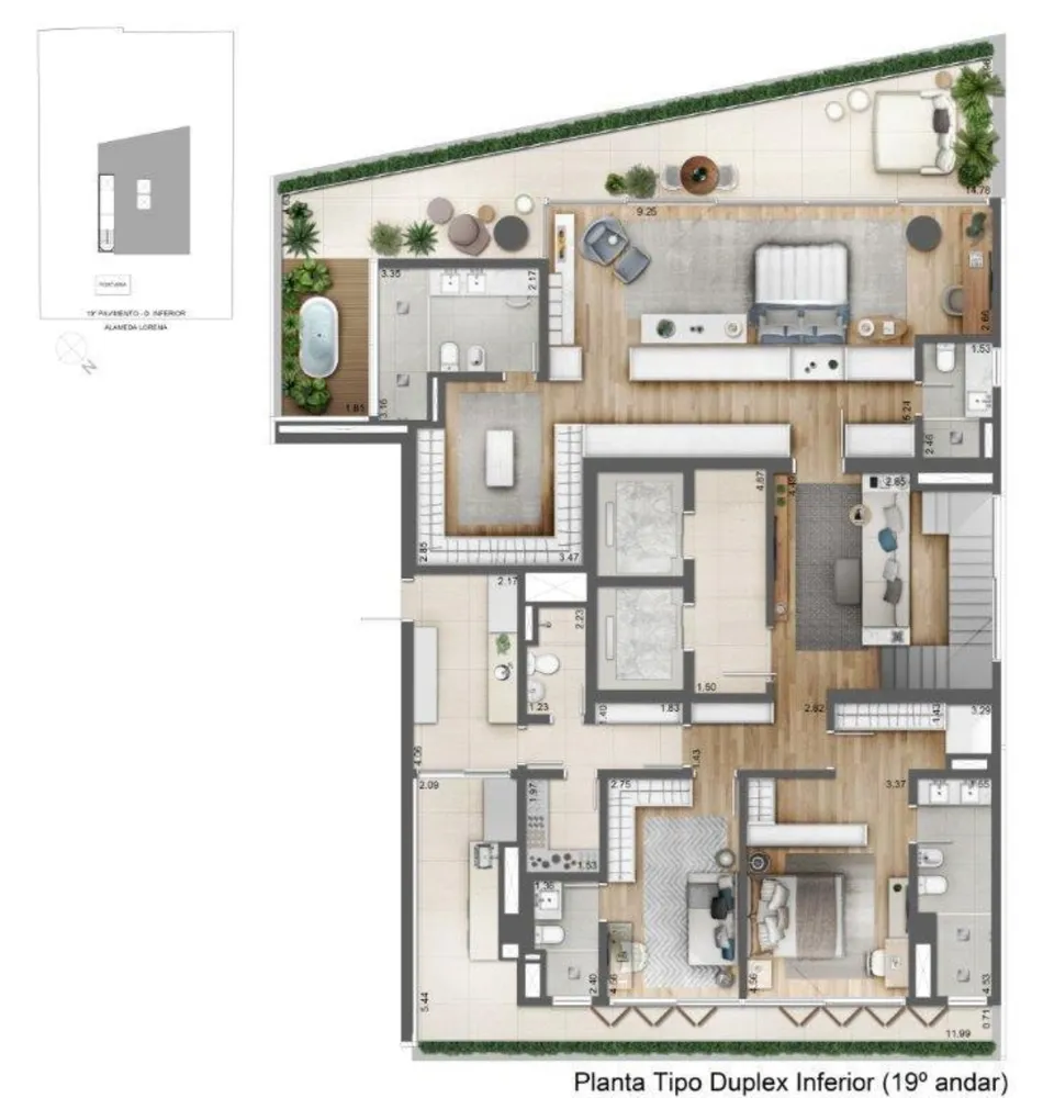 Apartamento, 4 quartos, 585 m² - Foto 9