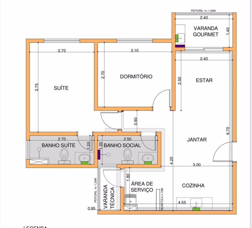 Apartamento, 2 quartos, 6100 m² - Foto 12
