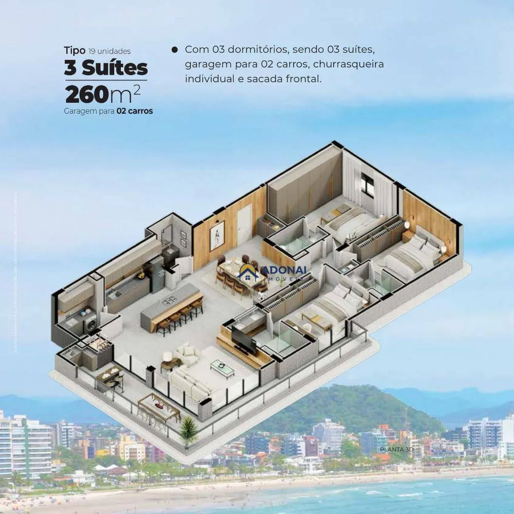 Apartamento, 3 quartos - Foto 3