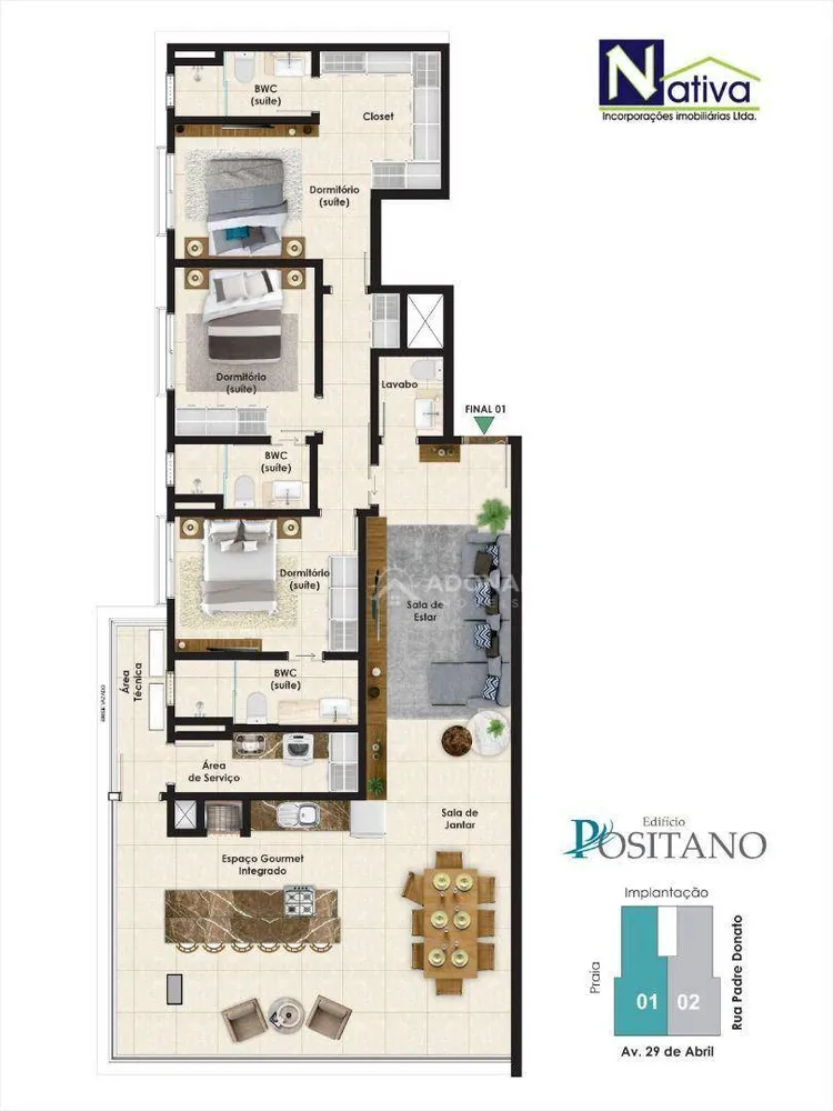 Apartamento, 3 quartos - Foto 12
