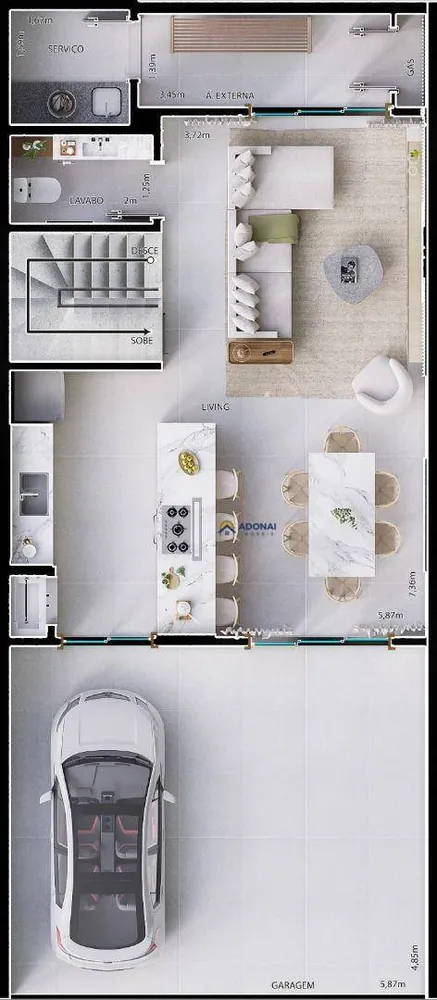Sobrado, 3 quartos, 104 m² - Foto 15