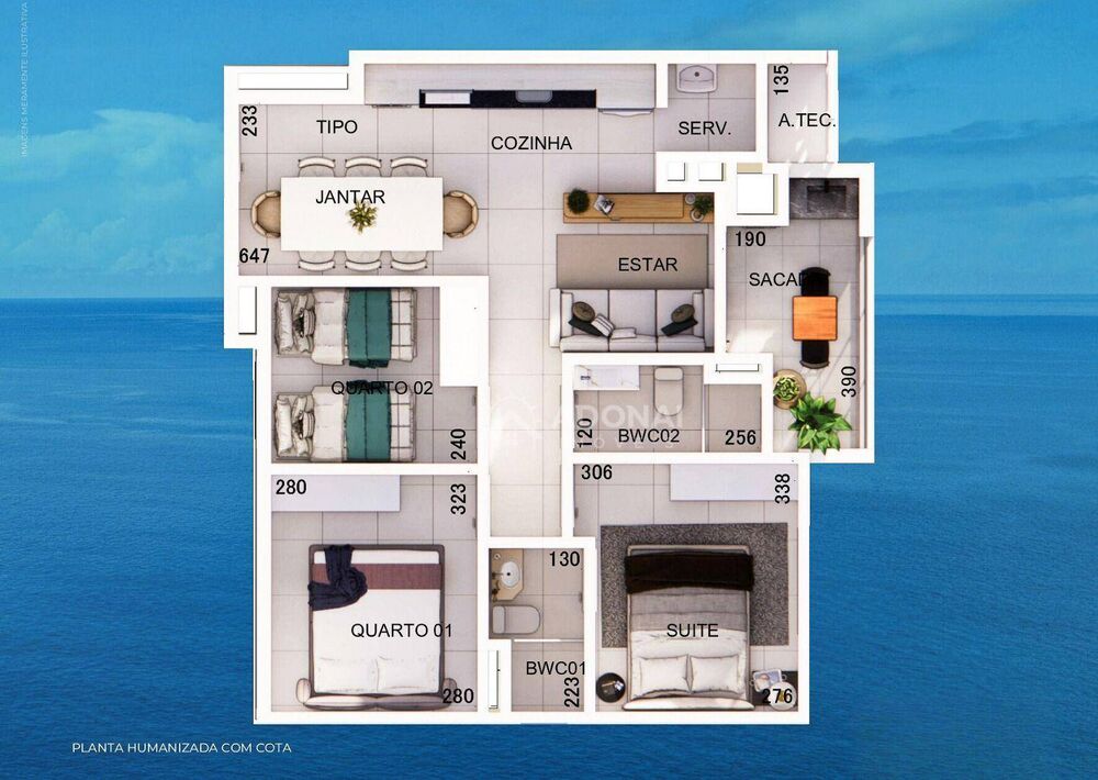 Apartamento, 3 quartos - Foto 3