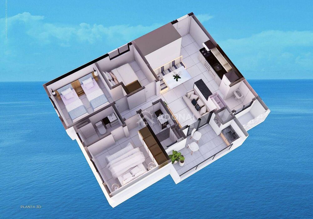 Apartamento, 3 quartos - Foto 2