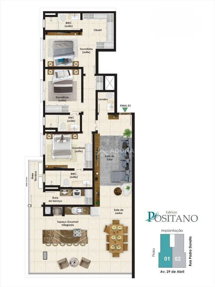 Apartamento, 3 quartos - Foto 11