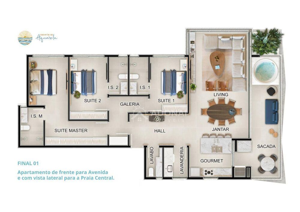 Apartamento, 3 quartos - Foto 3