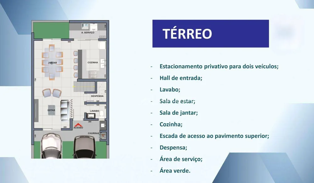 Sobrado, 3 quartos, 102 m² - Foto 14