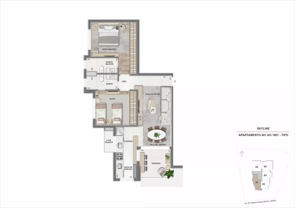 Apartamento, 2 quartos - Foto 8