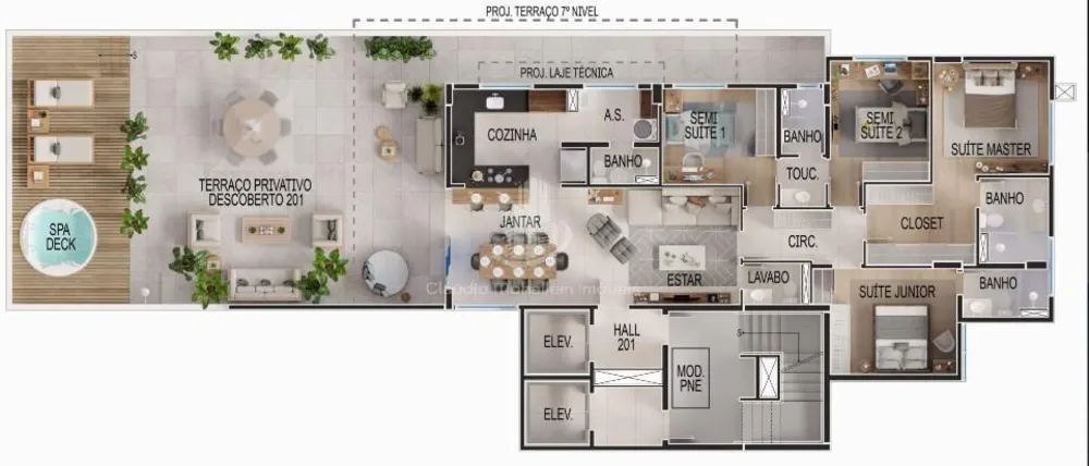 Apartamento, 3 quartos, 191 m² - Foto 15