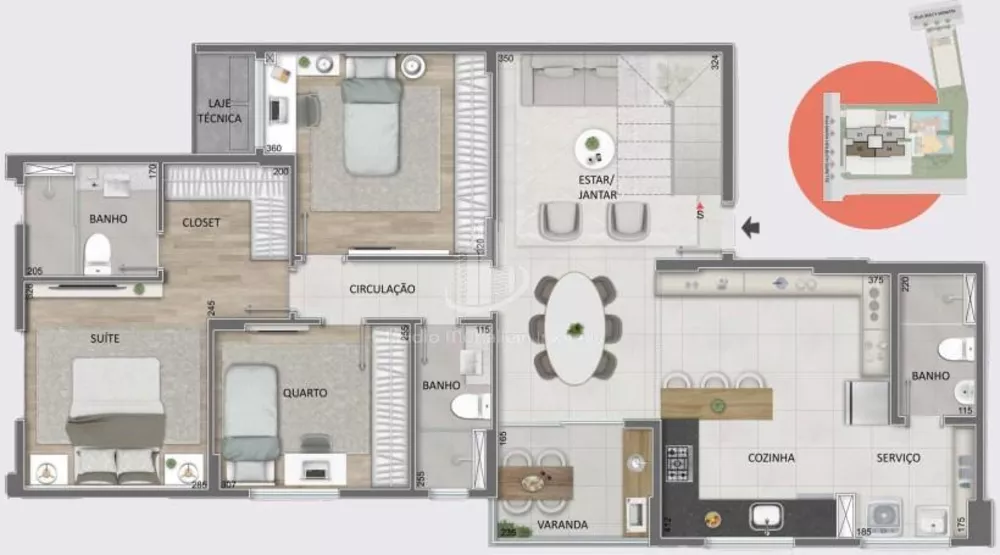 Cobertura à venda com 3 quartos, 191m² - Foto 28